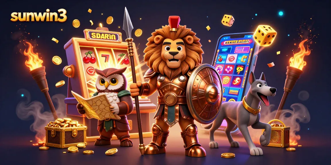 Win big with sunwin3 at the ultimate casino experience featuring an exciting jackpot scene.